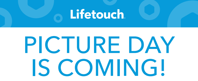 Image from Lifetouch photography announcing picture day is coming.